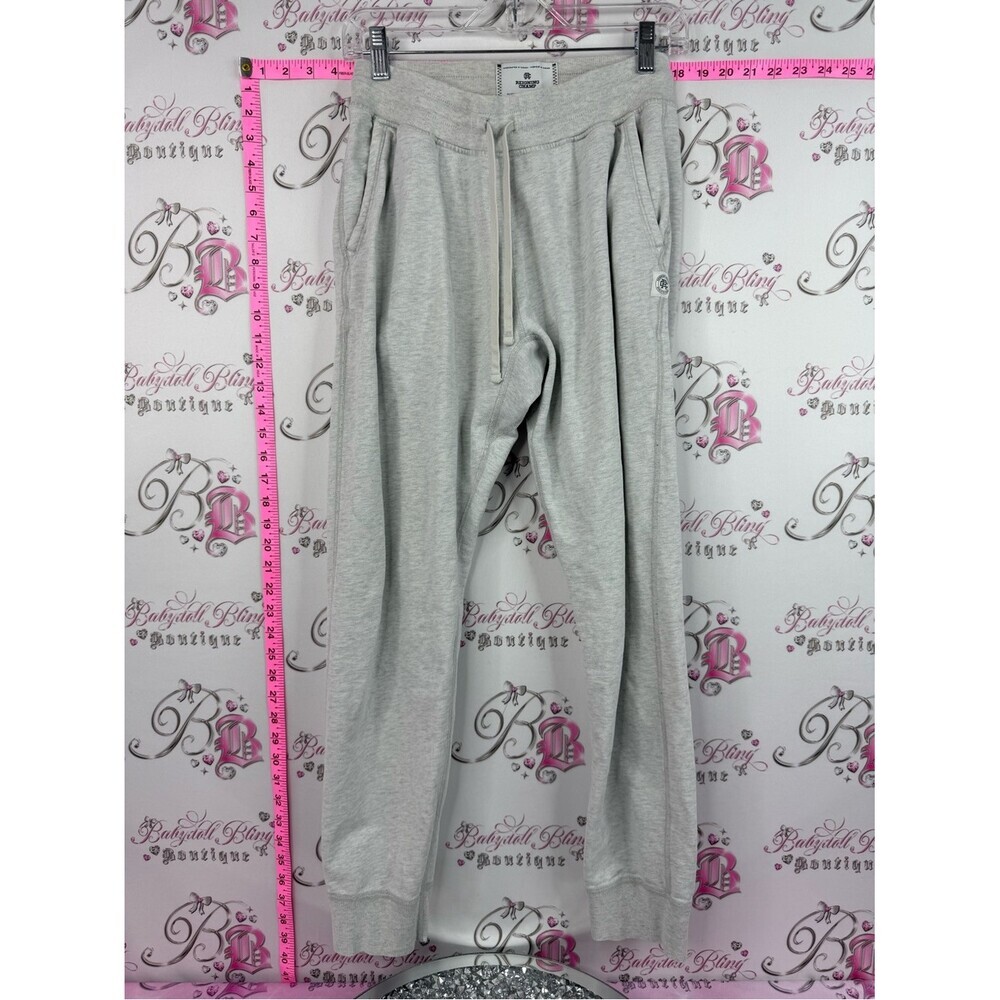 Reigning Champ Heather Light Gray Drawstring Sweatpants